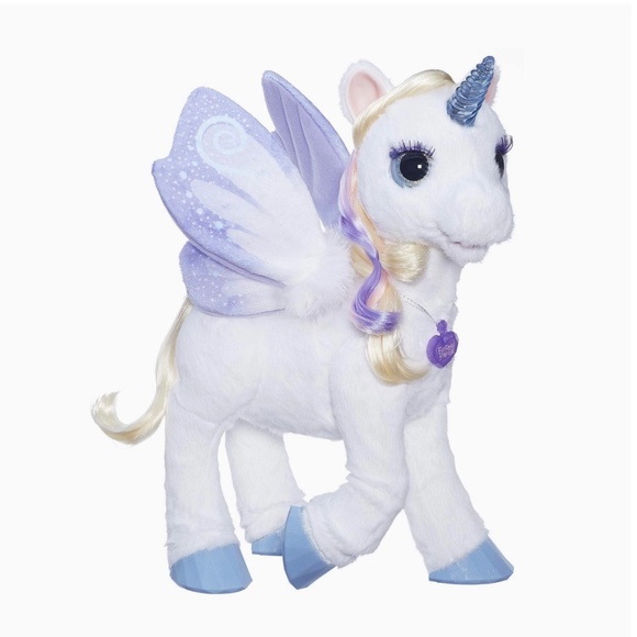 FurReal Friends StarLily My Magical Unicorn Real Life Interactive Plush Pet Toy